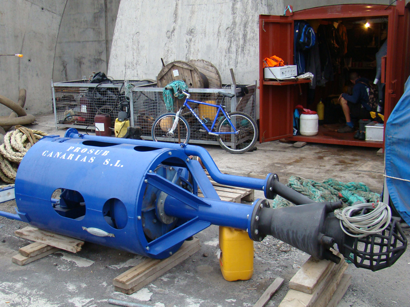 bomba de dragado DOP Tenerife