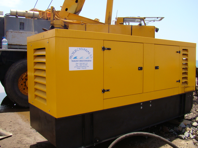 equipos de dragado en Tenerife