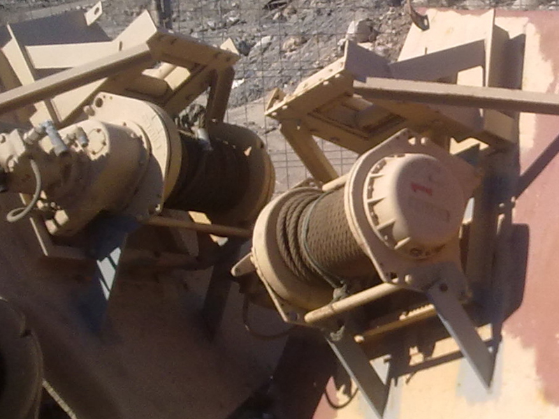 winches para trabajos submarinos y obras marítimas en Canarias