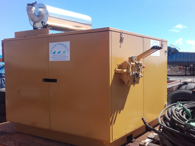 winches para trabajos submarinos y obras marítimas