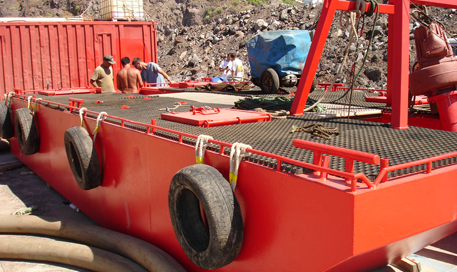 pontona desmontable en Tenerife