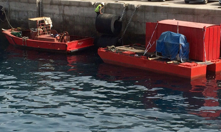 embarcaciones para obra marítima en Canarias