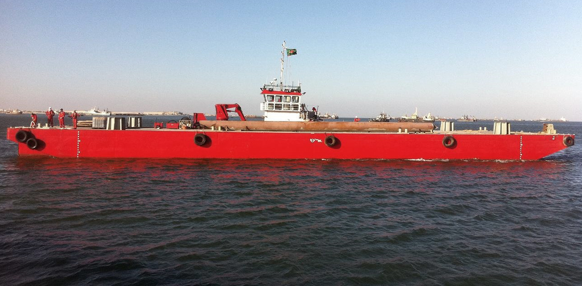 embarcación para trabajos submarinos y obras marítimas en Canarias