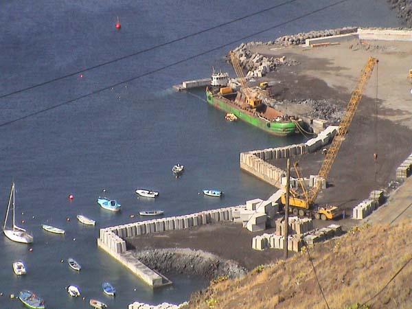 obra marítima en Canarias